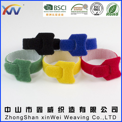 彩色普通勾背靠背绑带